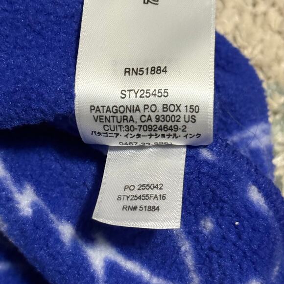 Patagonia Synchilla Moon Owl Snap T Sweater Womens Size Medium STY 25455 - Picture 6 of 8